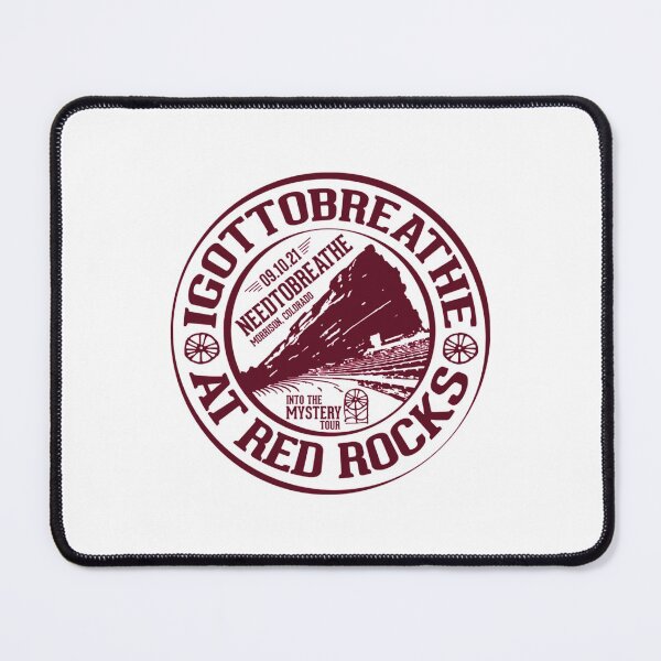 Item preview, Red Rocks Needtobreathe Into the Mystery Tour designed and sold by PaperMargins.