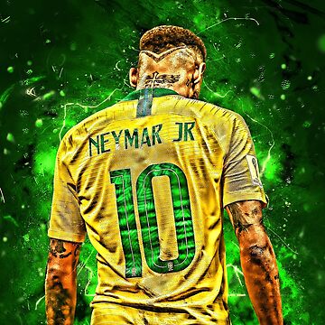 neymar yellow jersey