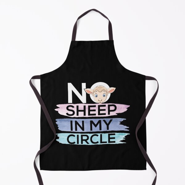 Aperçu de l'œuvre No Sheep In My Circle Personality and Proud Friend Circle créée et vendue par patroart.