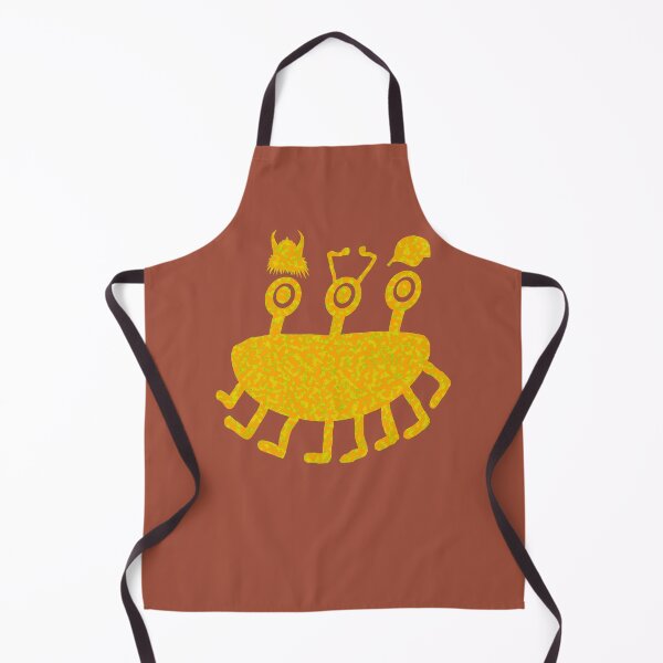 Item preview, Abstract Pattern Creature Yellow walking Shopping Calls designed and sold by AraljanFusion.