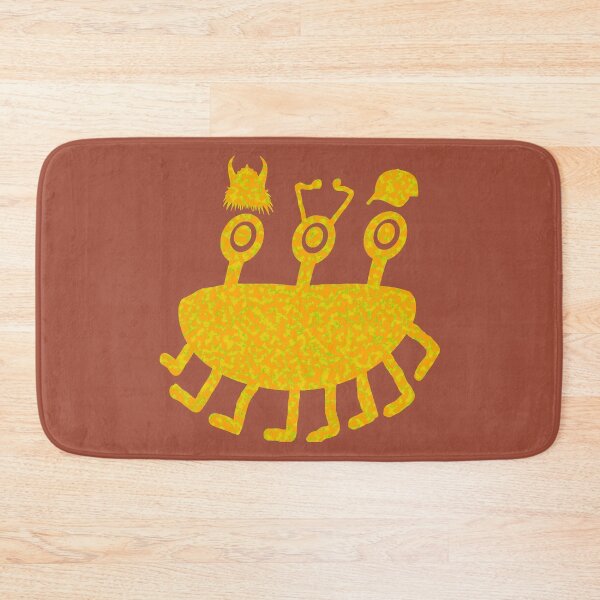 Item preview, Abstract Pattern Creature Yellow walking Shopping Calls designed and sold by AraljanFusion.
