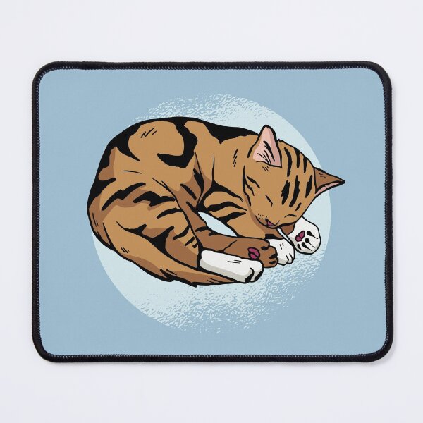 Item preview, Sleeping Cat designed and sold by Cute and Funny Animal Art Designs.