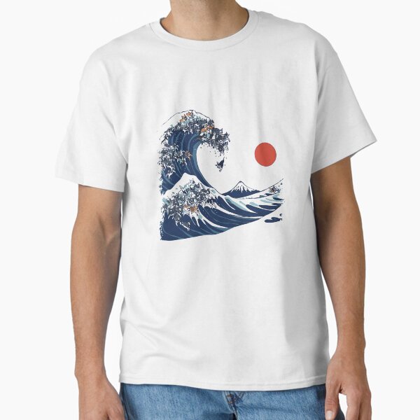 Item preview, The Great wave of Boston Terrier designed and sold by Huebucket.