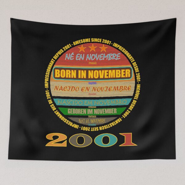 Artikelvorschau, Geboren im November Fantastisch seit 2001 Geburtsmonat entworfen und verkauft von artfulnotebook.