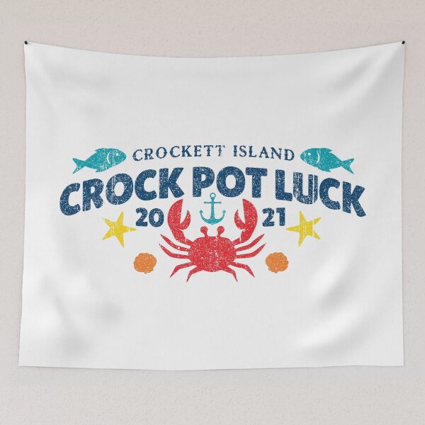 Item preview, Crockett Island Crock Pot Luck (Variant) designed and sold by huckblade.