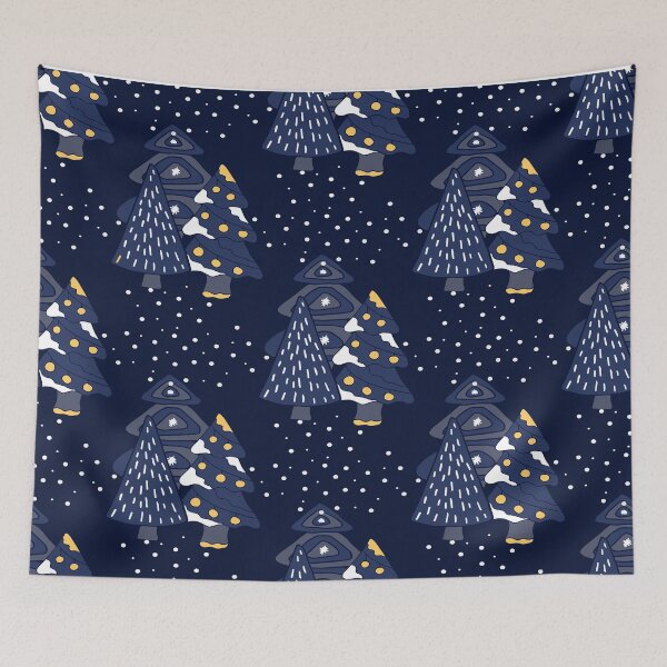 Item preview, Lovely Snow Christmas Tree pattern designed and sold by CRAZY-T.
