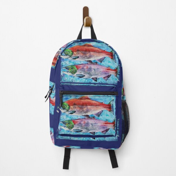Item preview, Spawning Red Salmon designed and sold by AlaskaArtist.