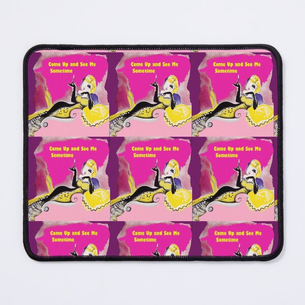 Item preview, MAE WEST vintage cartoon art Come Up and See Me Sometime designed and sold by Love30smovies.