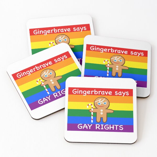 Item preview, Gingerbrave Gay Rights designed and sold by AutumnLeef.