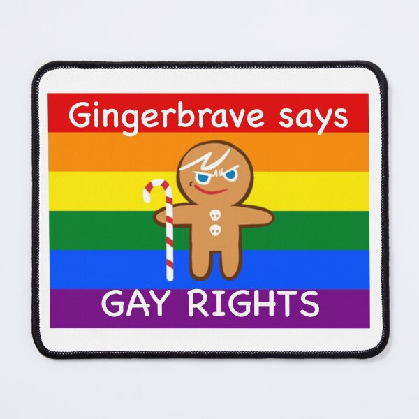 Item preview, Gingerbrave Gay Rights designed and sold by AutumnLeef.