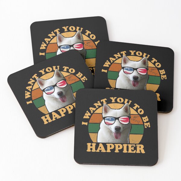 Item preview, Kishu Inu I Want You To Be Happier designed and sold by Luan Huynh.
