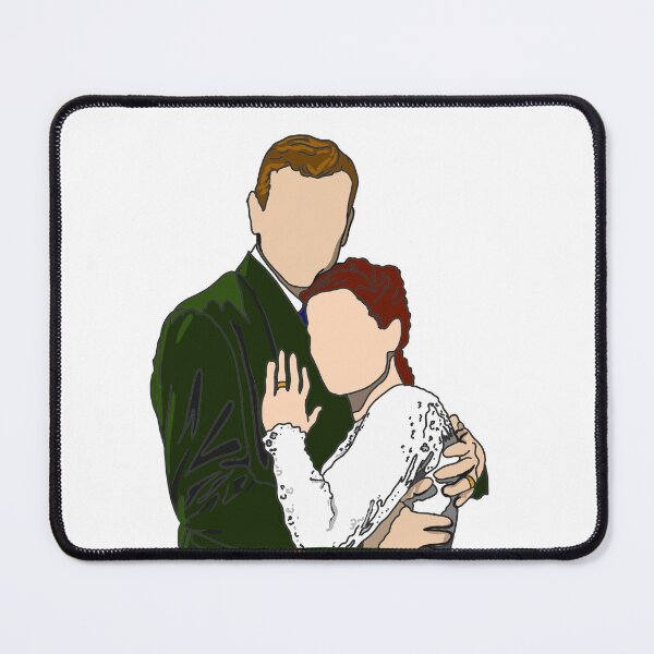 Item preview, The Quiet Man Silhouette Hug designed and sold by LouBelleKeppel.