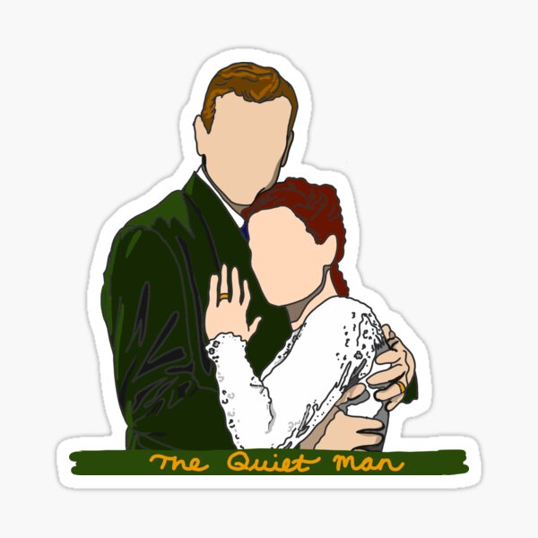 Vista previa del artículo con la obra «El abrazo de la silueta del hombre tranquilo», diseñado y vendido por LouBelleKeppel.