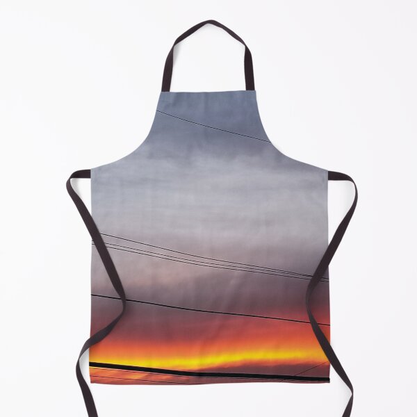 Item preview, Fall Sunset With Powerlines designed and sold by theblueofmyeye.