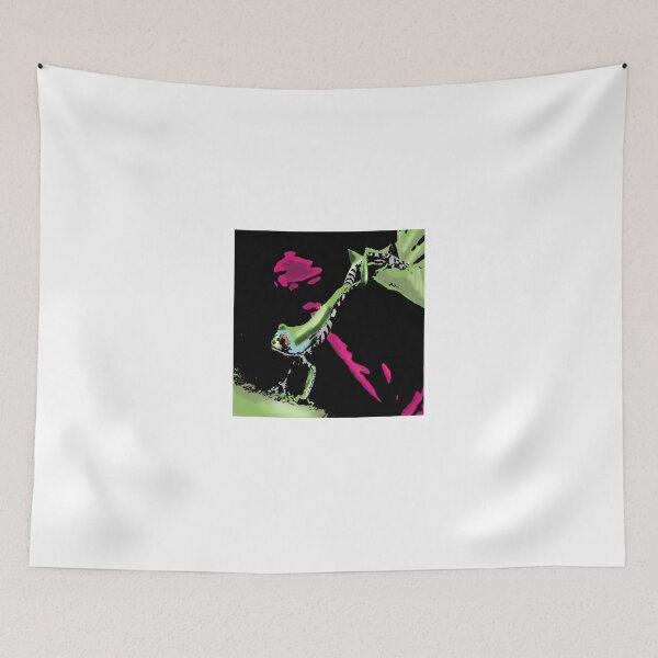 Item preview, Green frog climbing designed and sold by Coffeemerc117.