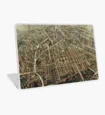 Vintage Pictorial Map of Berlin (1871) Laptop Folie