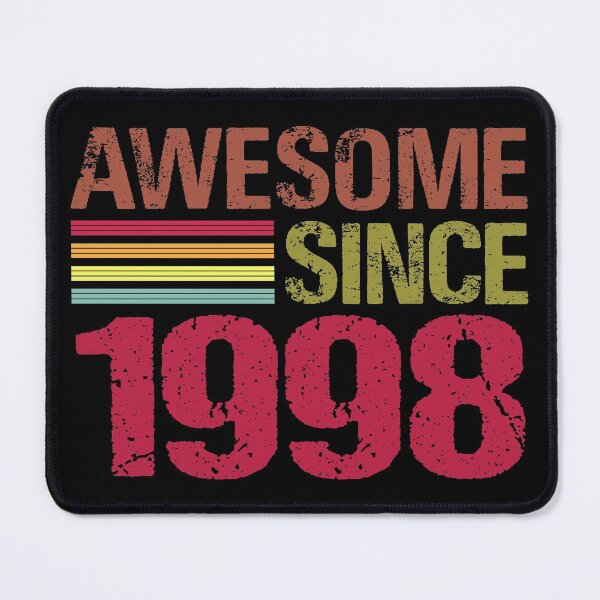 Item preview, Awesome Since 1998 Retro Vintage 23rd Birthday Gift designed and sold by designbychow.