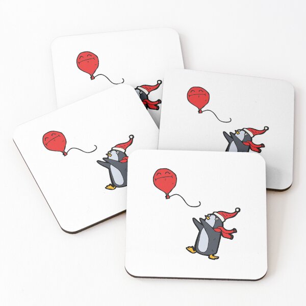 Item preview, Penguin with balloons designed and sold by fhodgson.