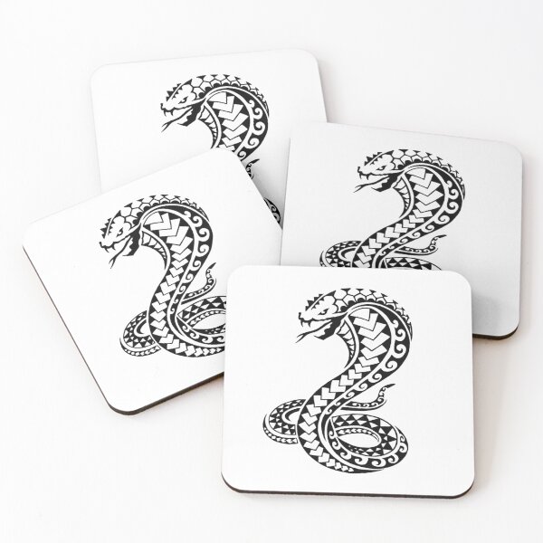 Item preview, Hand drawn tribal snake designed and sold by attracdionz.