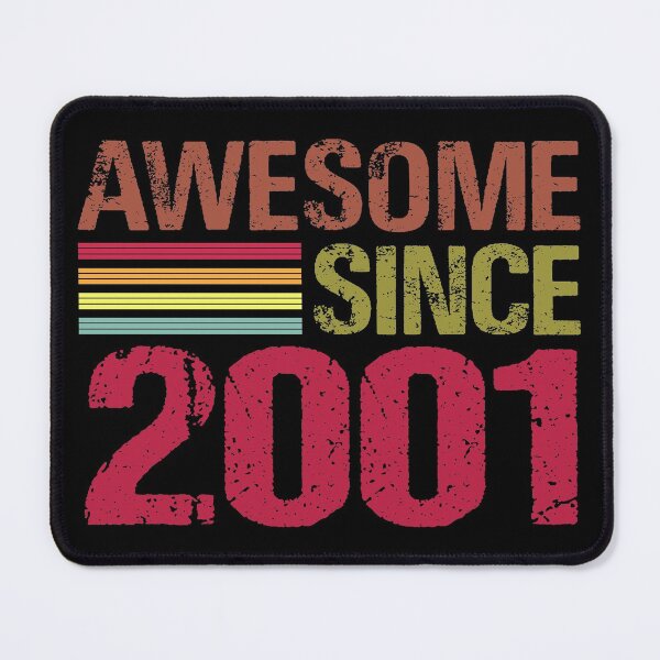 Item preview, Awesome Since 2001 Retro Vintage 20th Birthday Gift designed and sold by designbychow.
