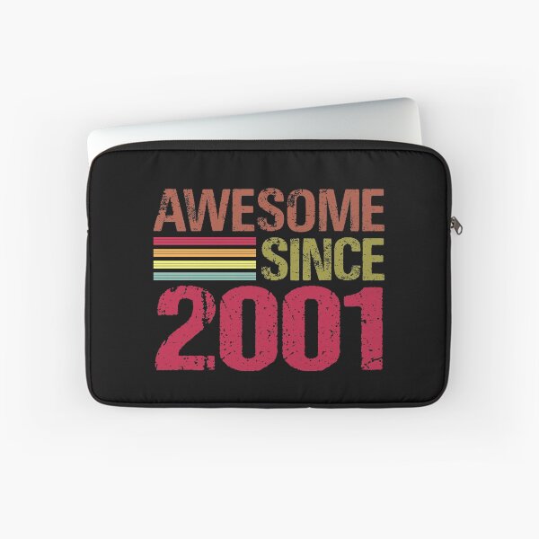 Item preview, Awesome Since 2001 Retro Vintage 20th Birthday Gift designed and sold by designbychow.