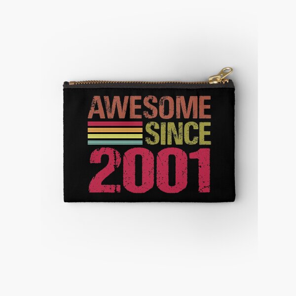 Item preview, Awesome Since 2001 Retro Vintage 20th Birthday Gift designed and sold by designbychow.