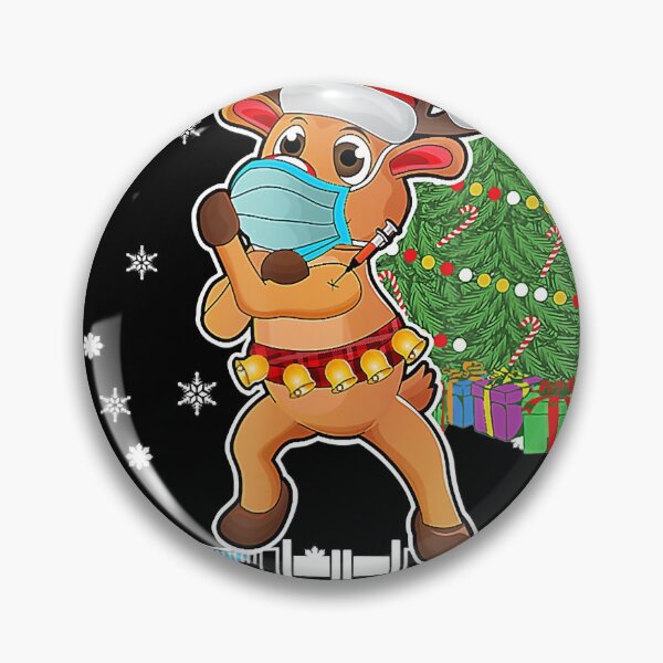 Item preview, Funny Christmas Reindeer Wearing Mask  designed and sold by DavidBenson47.