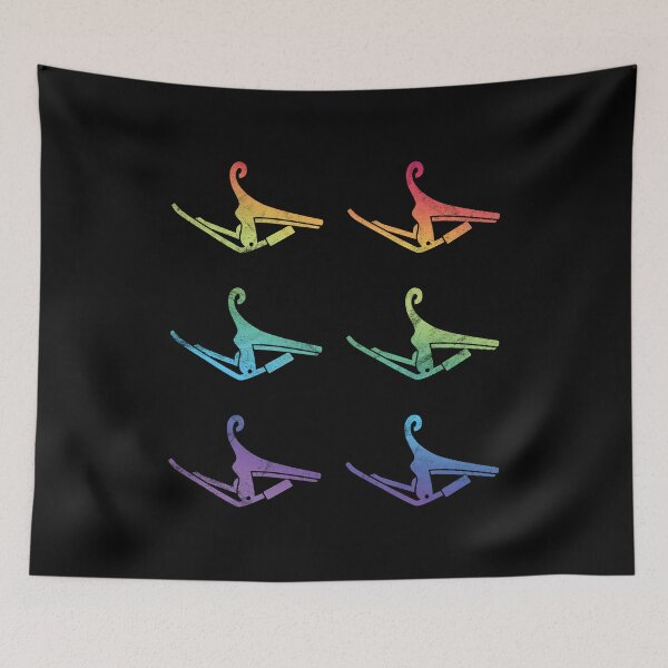 Item preview, Guitar Capo Colorful Theme designed and sold by nightsworthy.