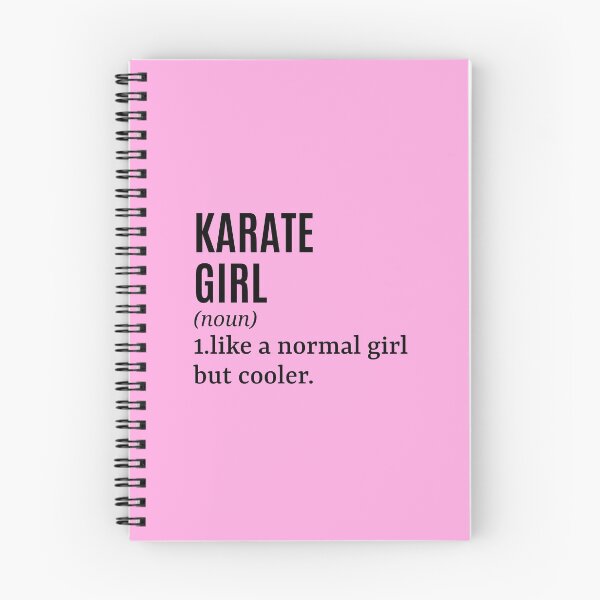 Item preview, Karate Girl Funny Quote designed and sold by MountainD.