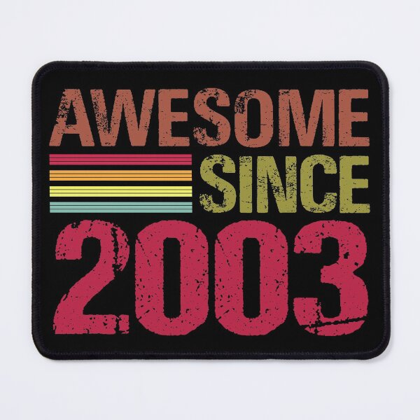 Item preview, Awesome Since 2003 Retro Vintage 18th Birthday Gift designed and sold by designbychow.
