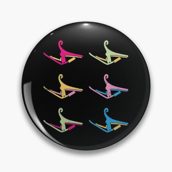 Item preview, Guitar Capo Pop Colors Theme designed and sold by nightsworthy.
