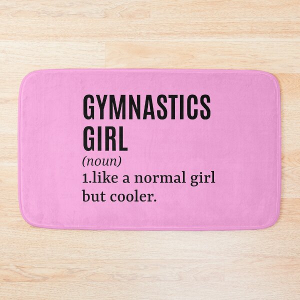 Item preview, Gymnastics Girl - Gymnasts Funny Quote designed and sold by MountainD.