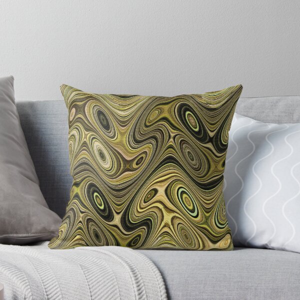 Item preview, Tom Stanley Janca Yellow and Brown Abstract #4273p3pet designed and sold by Tom Janca.