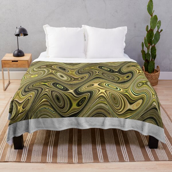 Item preview, Tom Stanley Janca Yellow and Brown Abstract #4273p3pet designed and sold by Tom Janca.