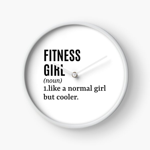 Item preview, Fitness Girl Funny Quote designed and sold by MountainD.