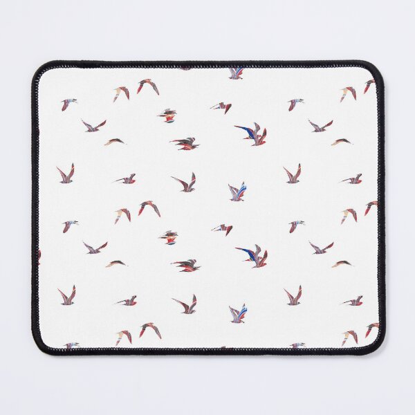 Item preview, Patterned birds flying free designed and sold by leadwithart.