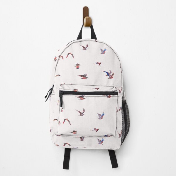 Item preview, Patterned birds flying free designed and sold by leadwithart.