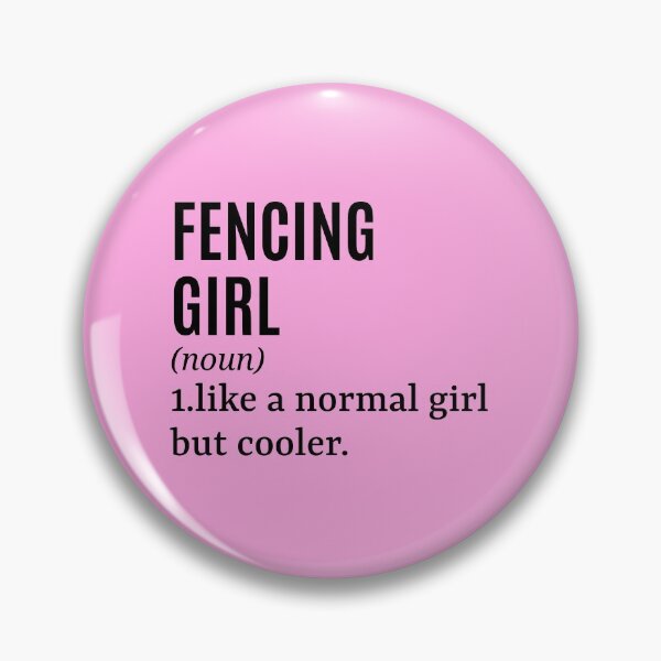 Item preview, Fencing Girl - Fencer Funny Quote designed and sold by MountainD.