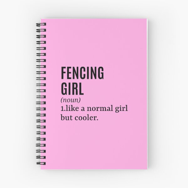 Item preview, Fencing Girl - Fencer Funny Quote designed and sold by MountainD.
