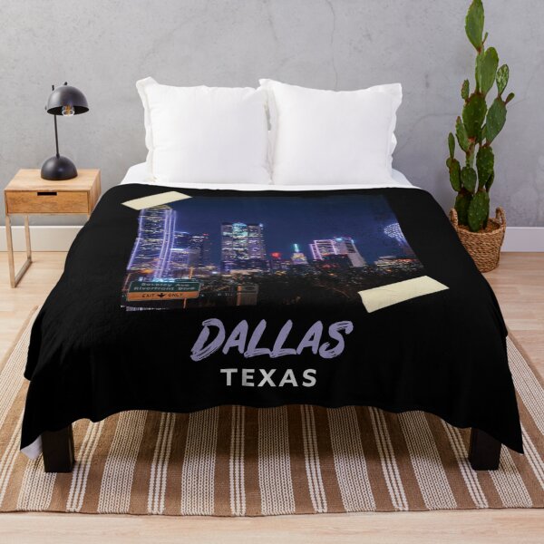 Item preview, Retro Vintage Dallas Texas Skyline Night Art Souvenir. designed and sold by epicmarketing.