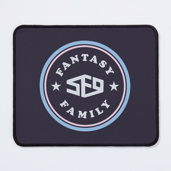 Item preview, SF9 fantasy family logo typography dark designed and sold by Morcawork.