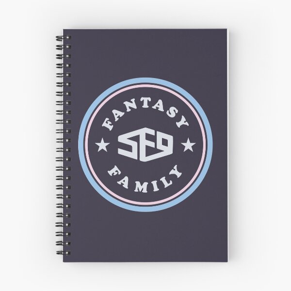 Artikelvorschau, SF9 Fantasy-Familienlogo Typografie dunkel entworfen und verkauft von Morcawork.