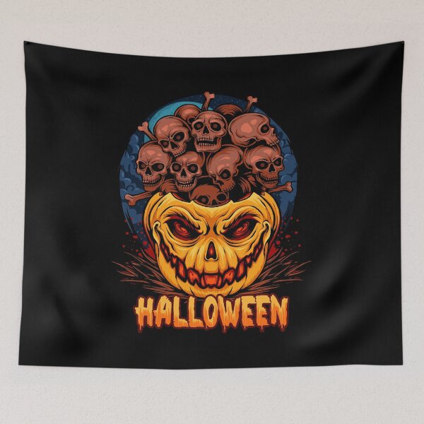 Item preview, halloween skull pumpkin group costume designed and sold by Celica77.