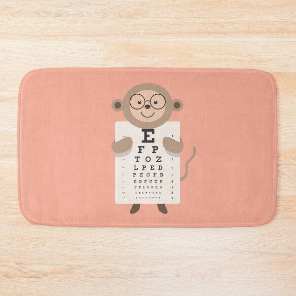 Item preview, Eye Doctor Optician Monkey designed and sold by Cute and Funny Animal Art Designs.