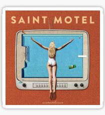 saintmotelevision Sticker