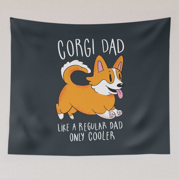 Item preview, Corgi Cool Dad Dog designed and sold by Cute and Funny Animal Art Designs.