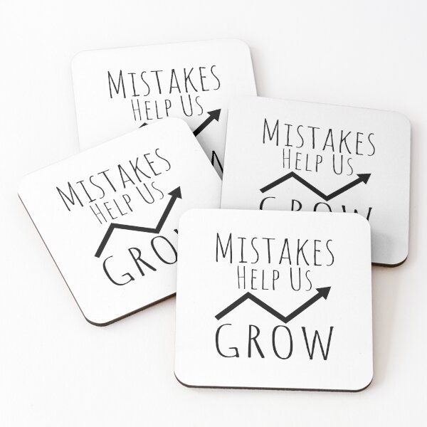 Item preview, mistakes help us grow designed and sold by Bwittaya.