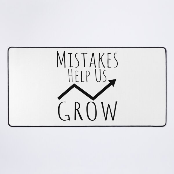 Item preview, mistakes help us grow designed and sold by Bwittaya.