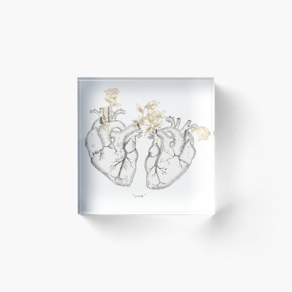 Love Acrylic Block