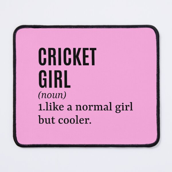 Item preview, Cricket Girl Funny Quote designed and sold by MountainD.
